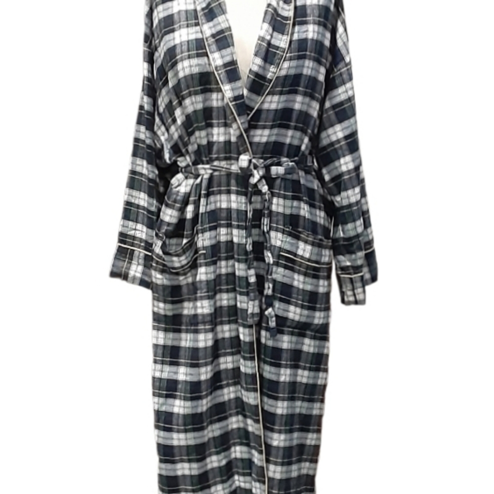 VINTAGE Victoria Scret gold label 100% cotton Robe - Picture 3 of 9